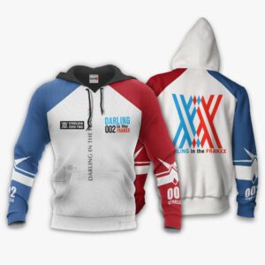 Darling In The Franxx Zero Two Hoodie Code 002 Anime Shirts 8