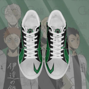 Date Tech High Skate Shoes Haikyuu Anime Custom Sneakers SK10 6