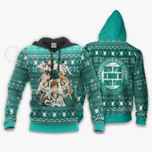 Dateko Ugly Christmas Sweater Date Tech High Haikyuu Xmas 7