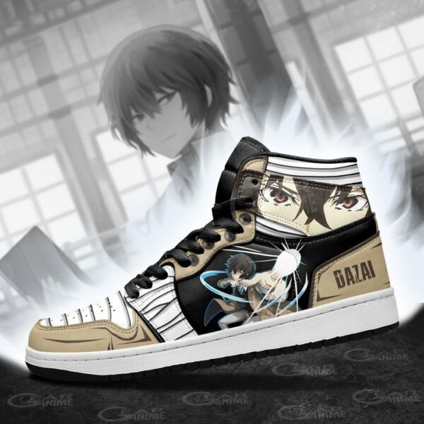 Dazai Osamu Shoes Custom Bungou Stray Dogs Anime Sneakers 3