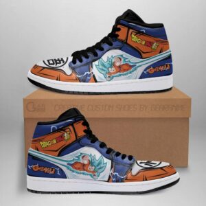 DBS Goku Blue Shoes Custom Anime Dragon Ball Sneakers 5
