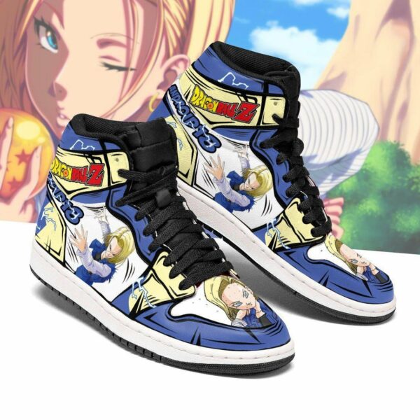 DBZ Android 18 Shoes Custom Anime Dragon Ball Sneakers 2