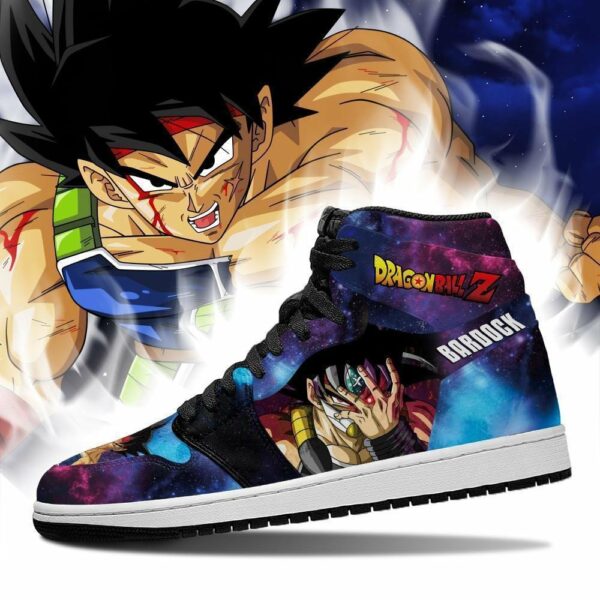 DBZ Bardock Shoes Galaxy Custom Dragon Ball Anime Sneakers 3