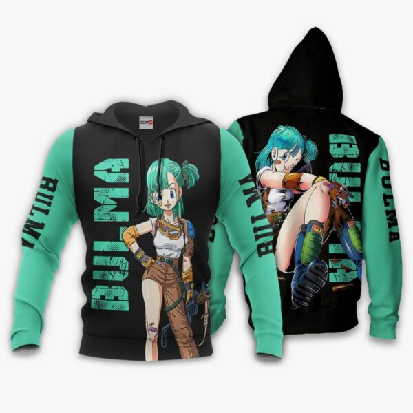 DBZ Bulma Hoodie Custom Dragon Ball Anime Shirts 3