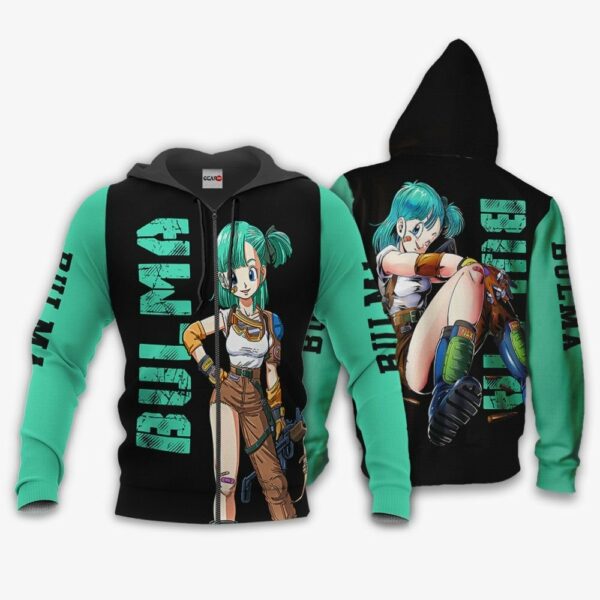 DBZ Bulma Hoodie Custom Dragon Ball Anime Shirts 1