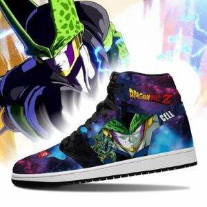 DBZ Cell Shoes Galaxy Custom Dragon Ball Anime Sneakers 5