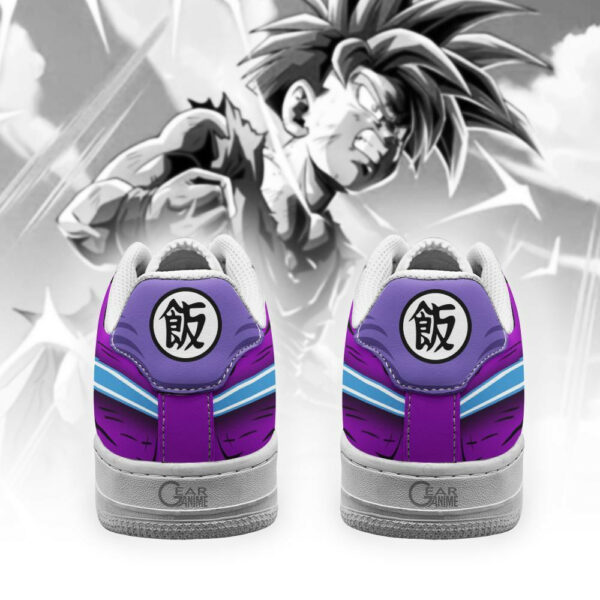 DBZ Gohan Power Air Shoes Custom Anime Dragon Ball Sneakers 4