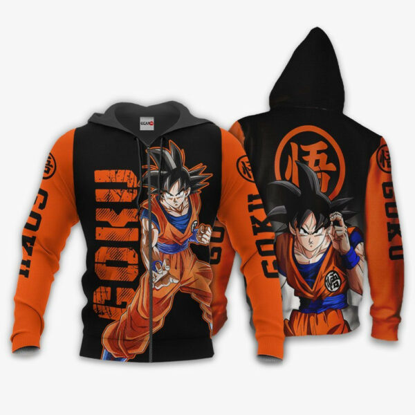 DBZ Goku Hoodie Custom Dragon Ball Z Anime Shirts 3