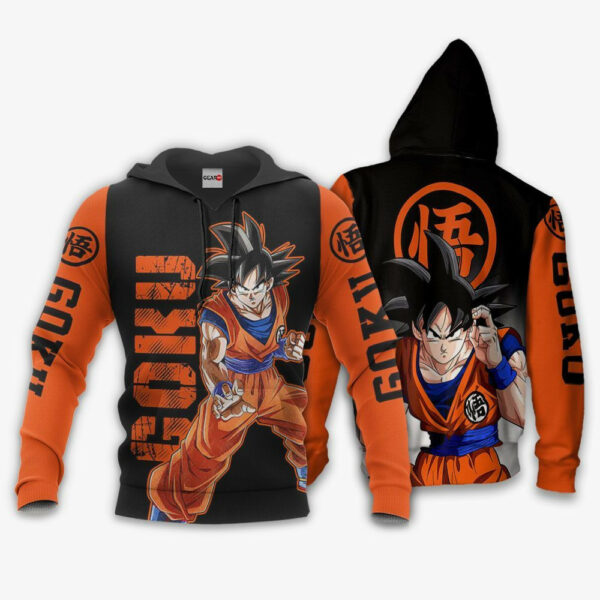 DBZ Goku Hoodie Custom Dragon Ball Z Anime Shirts 1