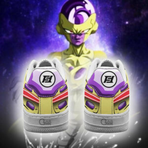 DBZ Gold Frieza Air Shoes Power Custom Anime Dragon Ball Sneakers 7