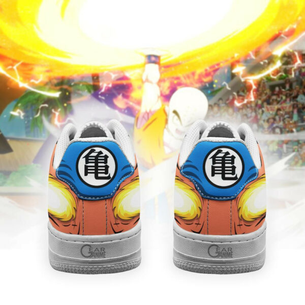 DBZ Krillin Air Shoes Custom Skill Anime Dragon Ball Sneakers 3
