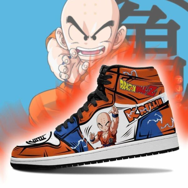 DBZ Krillin Shoes Custom Anime Dragon Ball Sneakers 3