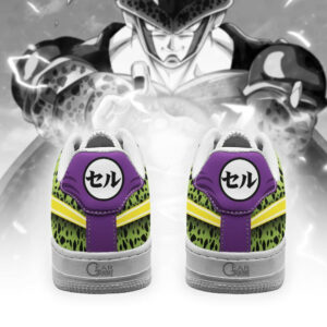 DBZ Perfect Cell Air Shoes Power Custom Anime Dragon Ball Sneakers 6