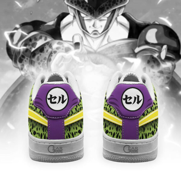 DBZ Perfect Cell Air Shoes Power Custom Anime Dragon Ball Sneakers 3