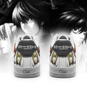 Death Note Air Shoes Custom L Lawliet Light Yagami Misa Misa Anime Sneakers 6