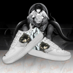 Death Note L Lawliet Sneakers Custom Anime PT11 7