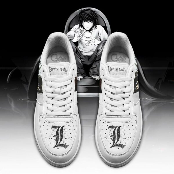 Death Note L Lawliet Sneakers Custom Anime PT11 2