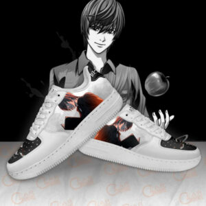 Death Note Light Yagami Sneakers Custom Anime PT11 7