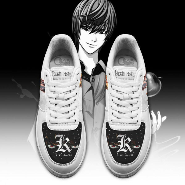 Death Note Light Yagami Sneakers Custom Anime PT11 2