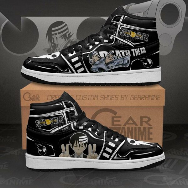 Death The Kid Shoes Soul Eater Custom Anime Sneakers MN11 1