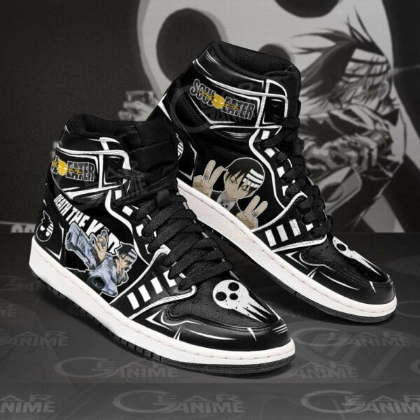 Death The Kid Shoes Soul Eater Custom Anime Sneakers MN11 2