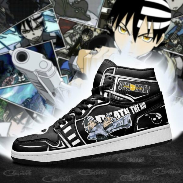 Death The Kid Shoes Soul Eater Custom Anime Sneakers MN11 3
