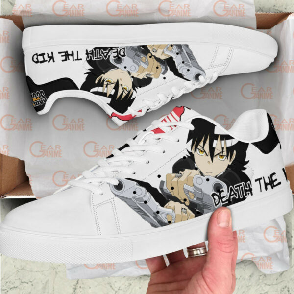 Death the Kid Skate Shoes Custom Soul Eater Anime Sneakers 2