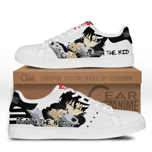 Death the Kid Skate Shoes Custom Soul Eater Anime Sneakers 1