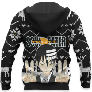 Death the Kid Ugly Christmas Sweater Custom Anime Soul Eater XS12 8