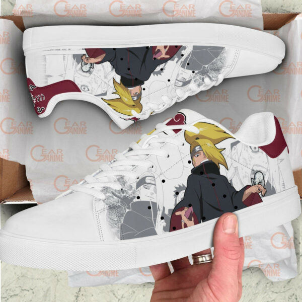 Deidara Skate Shoes Custom Naruto Anime Sneakers 2