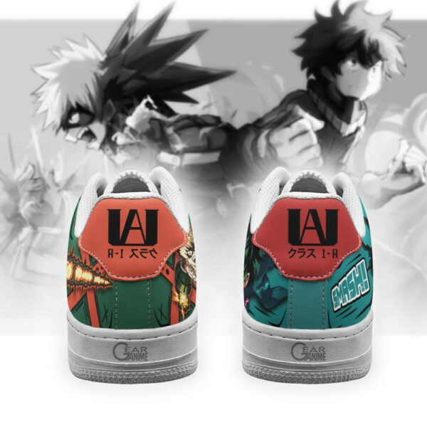 Deku and Bakugo Air Shoes Custom My Hero Academia Anime Sneakers 3