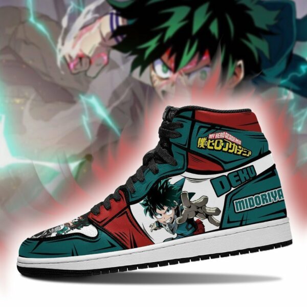Deku Shoes Custom Izuku Midoriya My Hero Academia Anime Sneakers 3