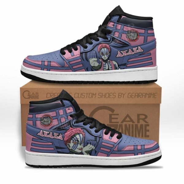 Demon Akaza Shoes Custom Anime Demon Slayer Sneakers 1