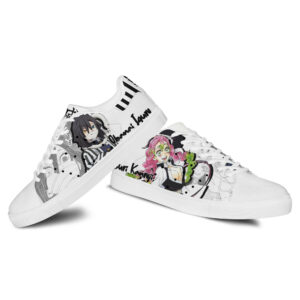 Demon Slayer Mitsuri and Iguro Skate Shoes Custom Anime Sneakers 6