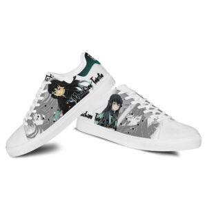 Demon Slayer Muichiro Tokito Skate Shoes Custom Anime Sneakers 6