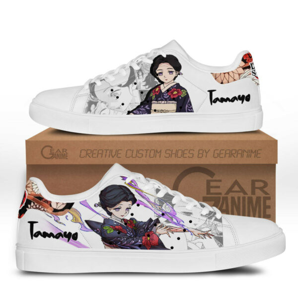 Demon Slayer Tamayo Skate Shoes Custom Anime Sneakers 1