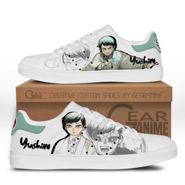 Demon Slayer Yushiro Skate Shoes Custom Anime Sneakers 1