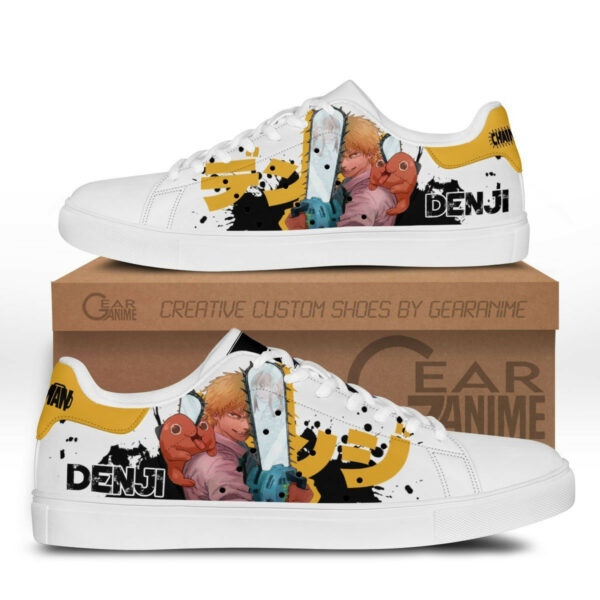 Denji Skate Shoes Custom Chainsaw Man Anime Sneakers 1