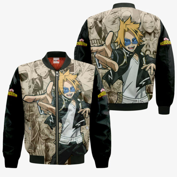 Denki Kaminari Hoodie Custom My Hero Academia Anime Merch Clothes Manga Style 4