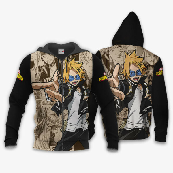 Denki Kaminari Hoodie Custom My Hero Academia Anime Merch Clothes Manga Style 1