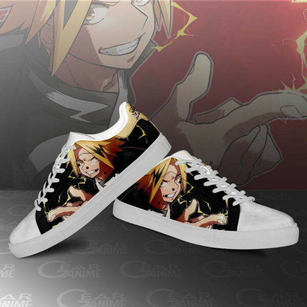 Denki Kaminari Skate Shoes My Hero Academia Custom Anime Sneakers SK10 2
