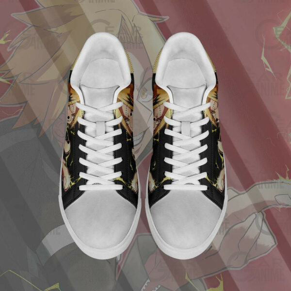 Denki Kaminari Skate Shoes My Hero Academia Custom Anime Sneakers SK10 3