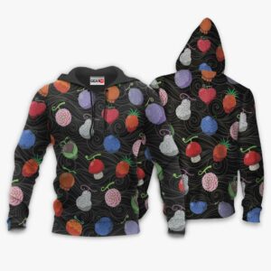 Devil Fruits Hoodie Custom One Piece Anime Merch Clothes 8