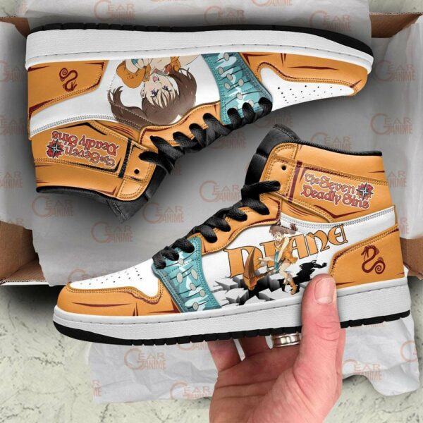 Diane Shoes Seven Deadly Sins Anime Sneakers MN10 4