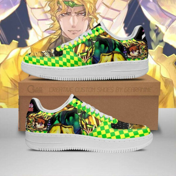 Dio Brando Shoes JoJo Anime Sneakers Fan Gift Idea PT06 1
