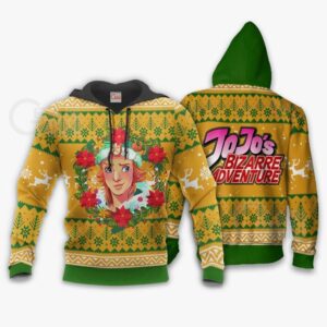 Dio Brando Ugly Christmas Sweater jj's Anime Xmas Hoodie 7