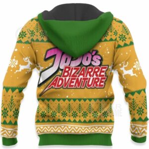 Dio Brando Ugly Christmas Sweater jj's Anime Xmas Hoodie 8