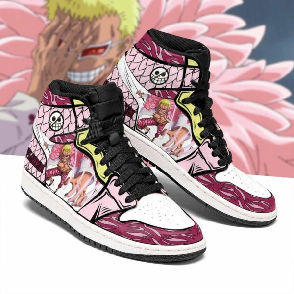 Doflamingo Shoes Devil Fruit Custom Anime One Piece Sneakers 2