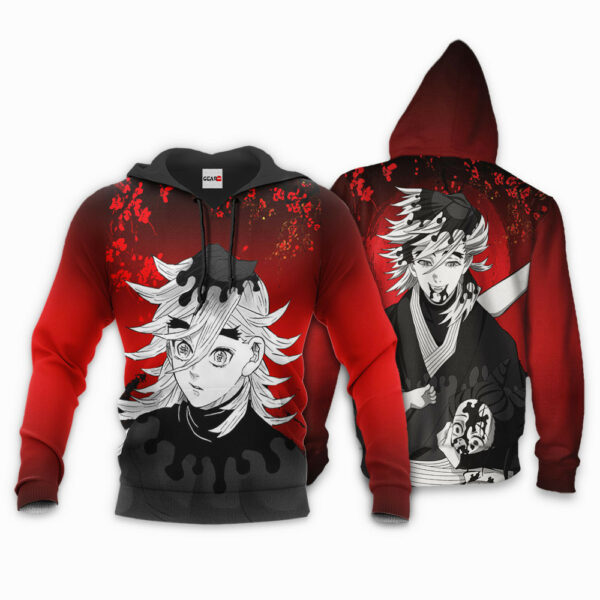 Doma Hoodie Custom Kimetsu Anime Merch Clothes Japan Art 3