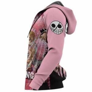 Donquixote Doflamingo Hoodie One Piece Anime Shirt Jacket 11